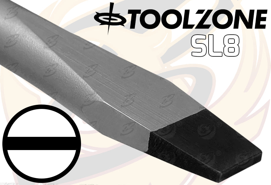 TOOLZONE 5PCS EXTRA LONG MAGNETIC SCREWDRIVER SET ( SLOTTED - PHILLIPS - POZIDRIVE )