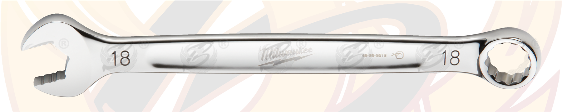 Milwaukee 18mm Maxbite Combination Spanner ( Single ) ( 4932471526 )