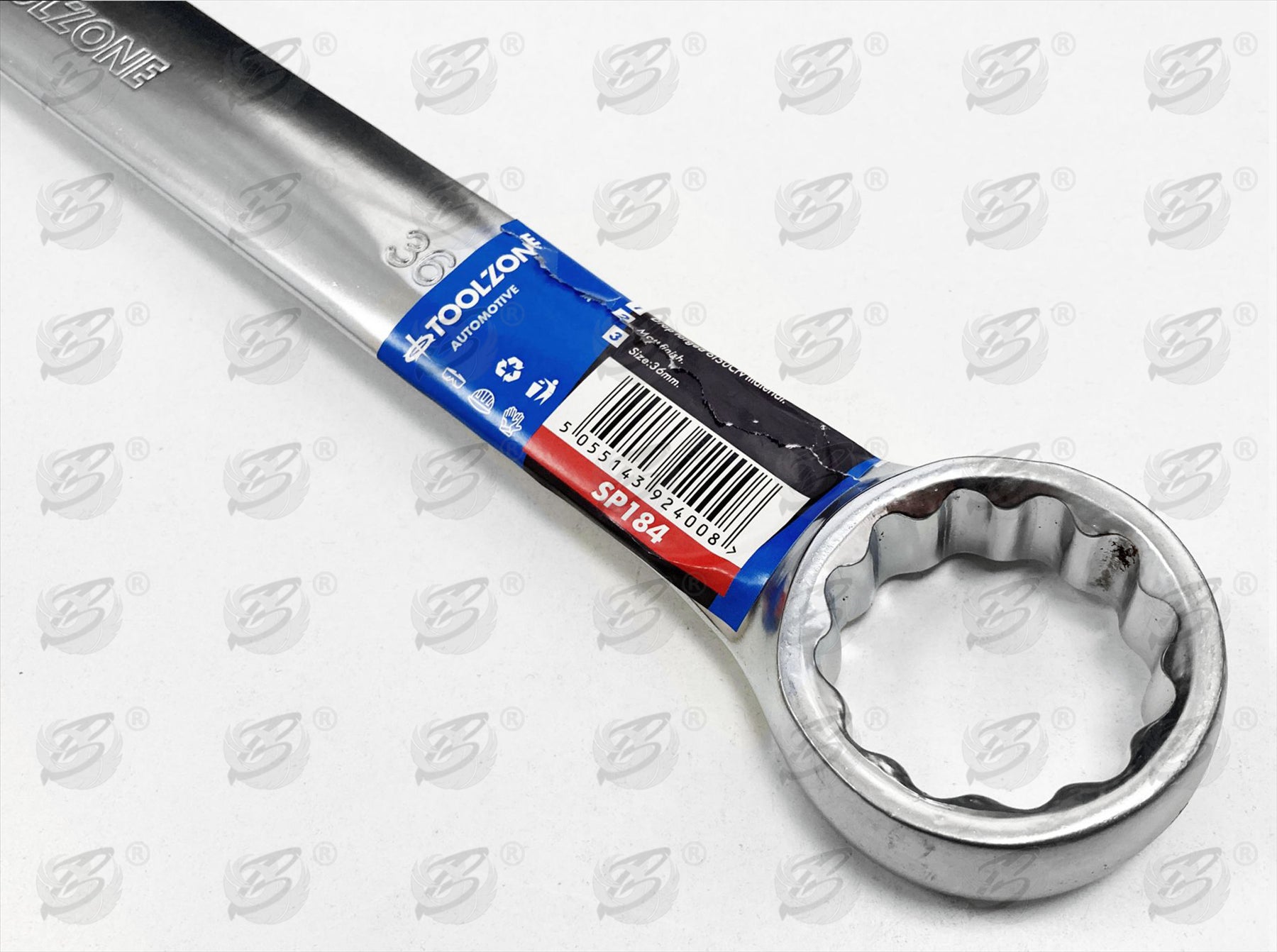 TOOLZONE 36MM JUMBO COMBINATION SPANNER ( SINGLE )