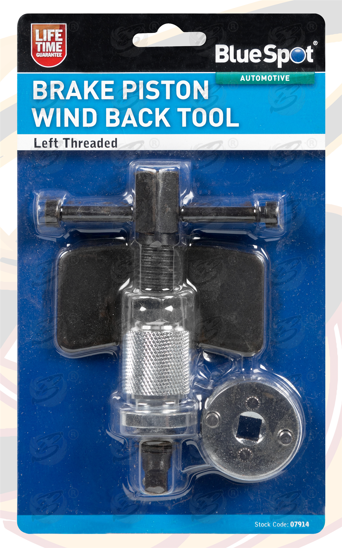 BlueSpot Left Handed Brake Caliper Piston Rewind Tool ( 07914 )
