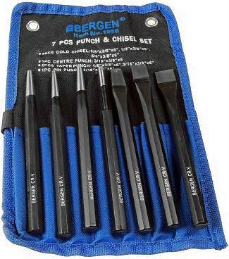US PRO 7PCS PUNCH & CHISEL SET