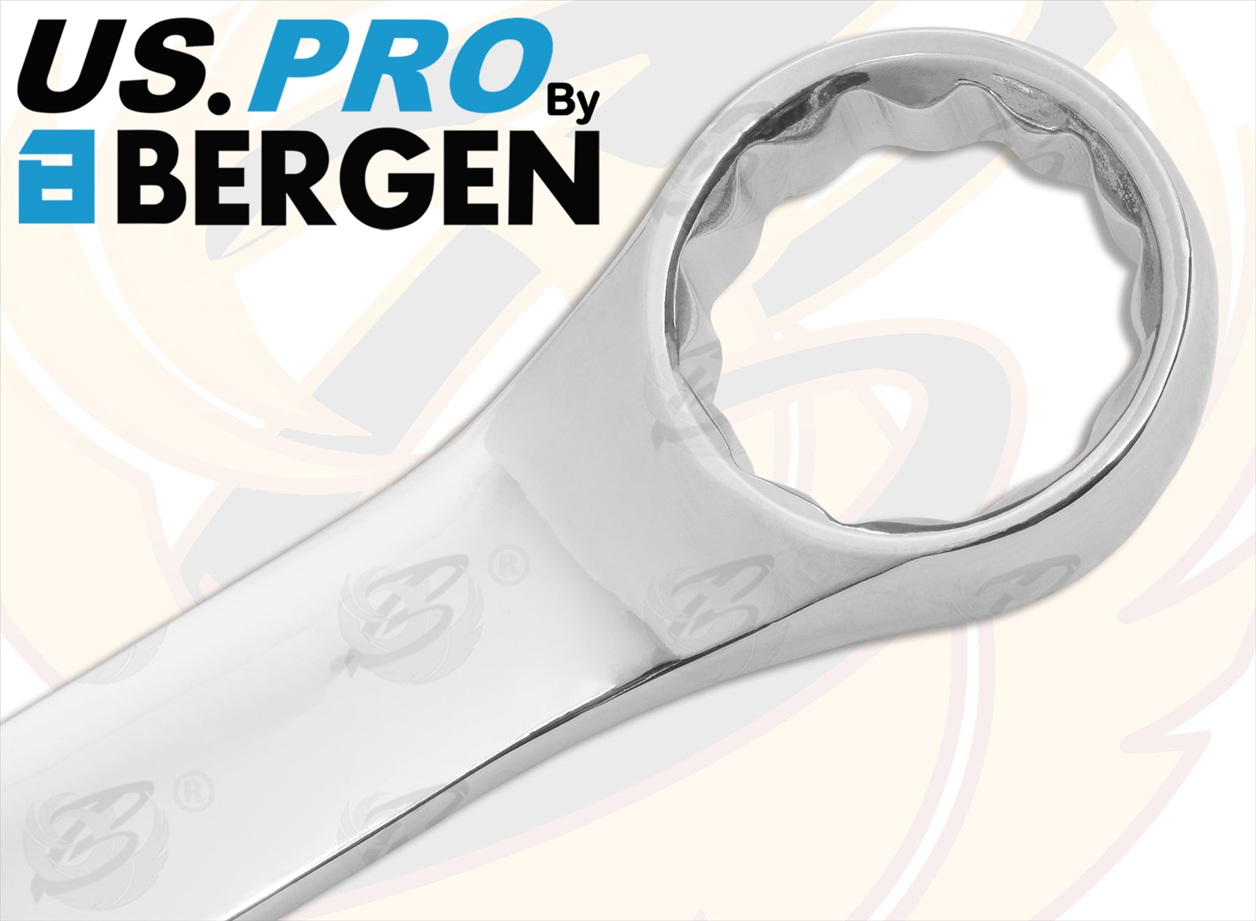 US PRO 12PCS COMBINATION SPANNER SET 8MM - 19MM