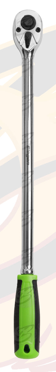 SIEGEN 1/4" DRIVE 72 TOOTH EXTRA LONG RATCHET HANDLE