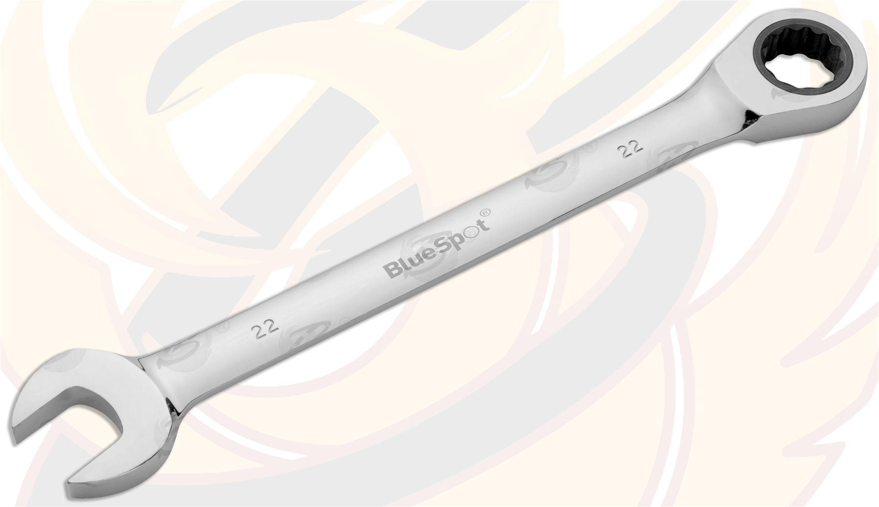 BlueSpot 22mm 72 Tooth Ratchet Spanner ( Single ) 05118