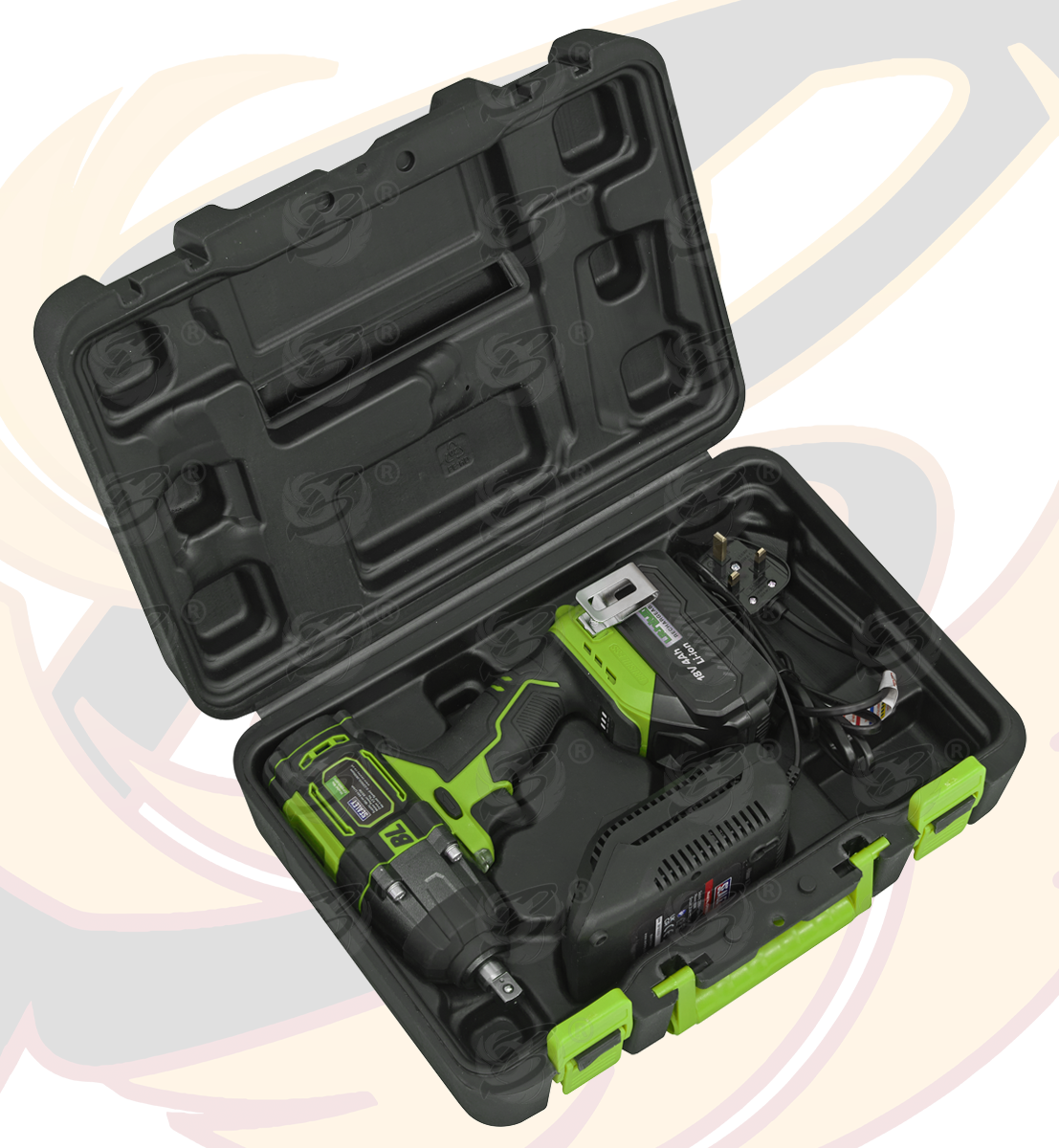 Sealey 18V 4Ah 1/2" Drive Cordless Brushless Impact Wrench 650Nm ( CP650LIHV )