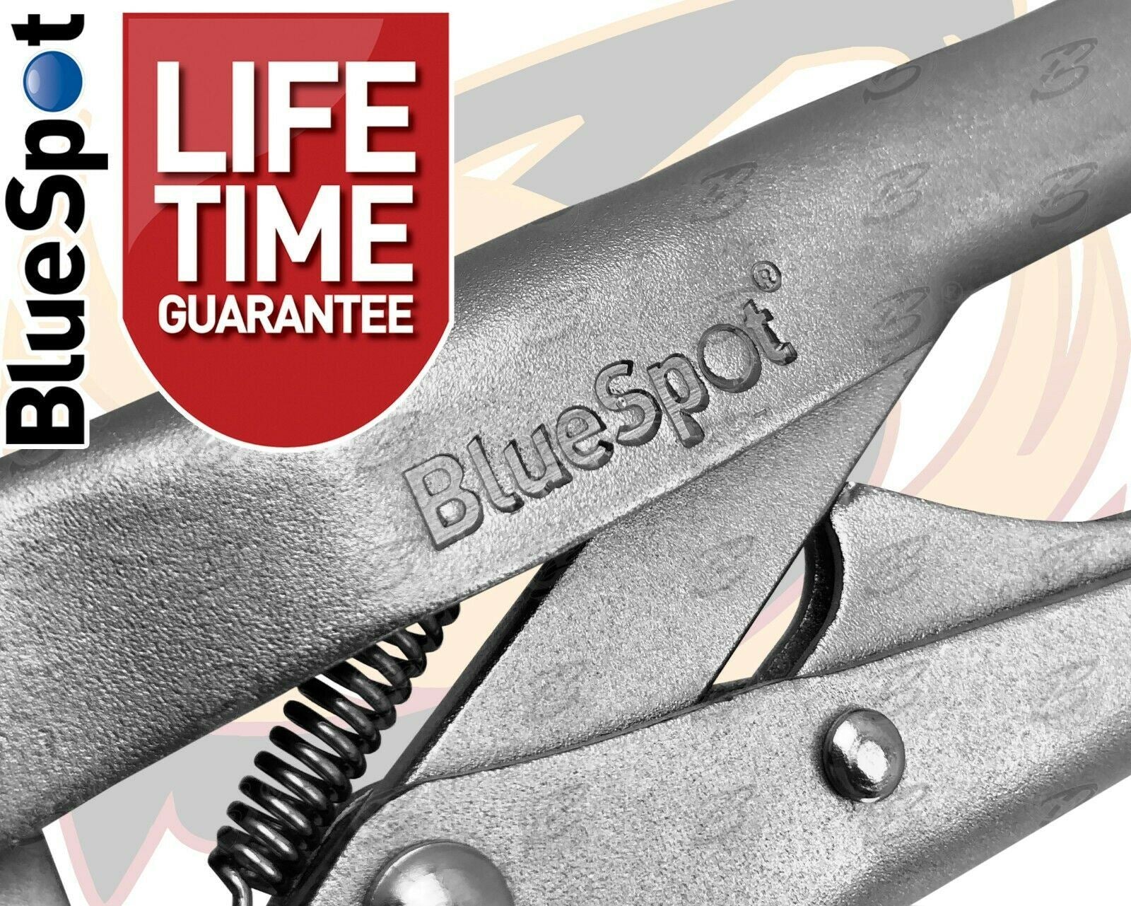 BLUESPOT 3PCS 12" LONG REACH LOCKING PLIERS