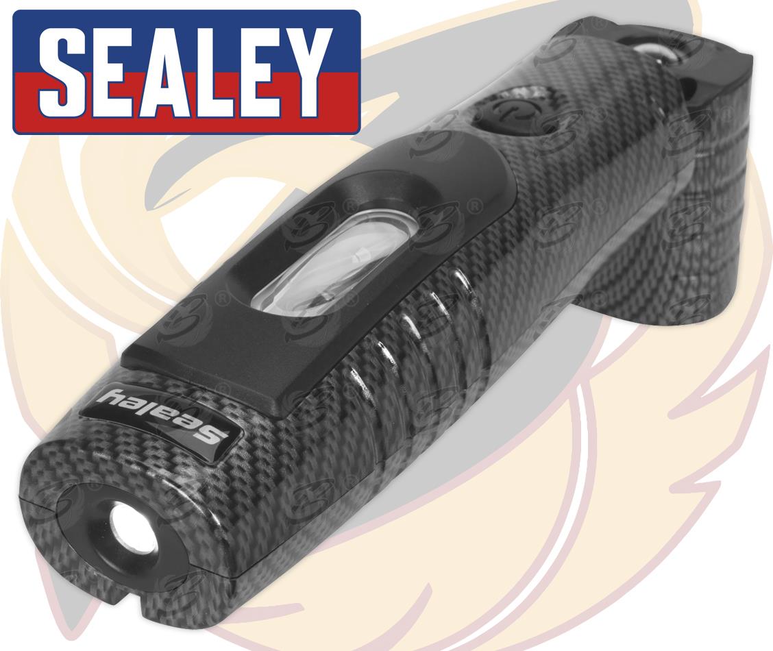 SEALEY RECHARGEABLE SMD LED LI - ION WORK LIGHT ( CARBON FIBRE )