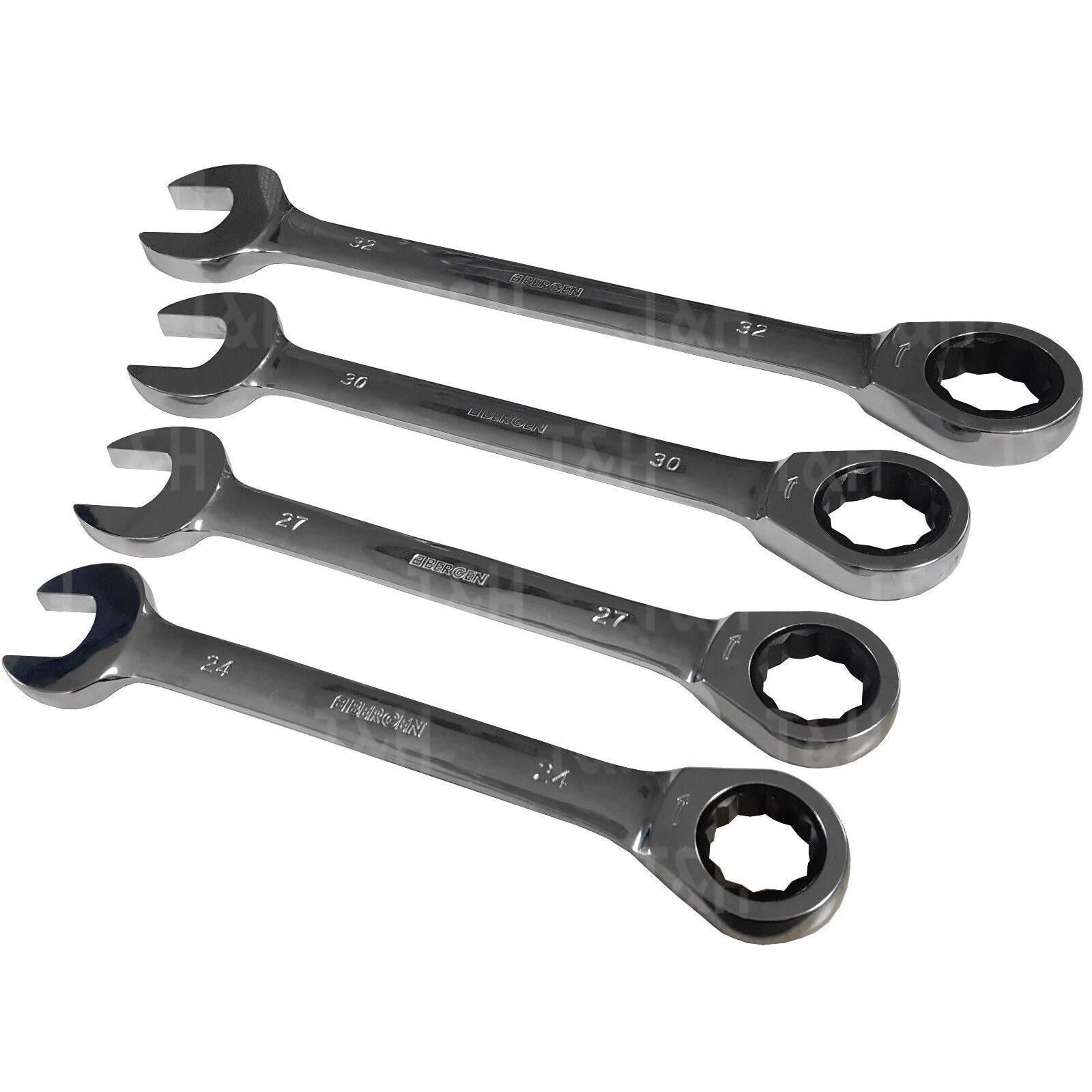 US Pro 20 Piece Ratchet Combination Spanners & Ada Pointers 8mm - 32mm ( 3236 )