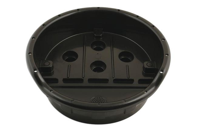 Laser 20L - 30L Oil Drain Pan / Basin ( Black ) 6034