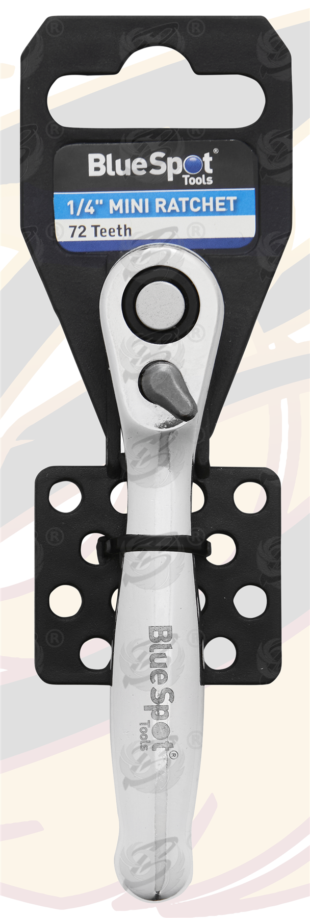 BlueSpot Mini 1/4" Drive 72 Tooth Ratchet Handle ( 02028 )
