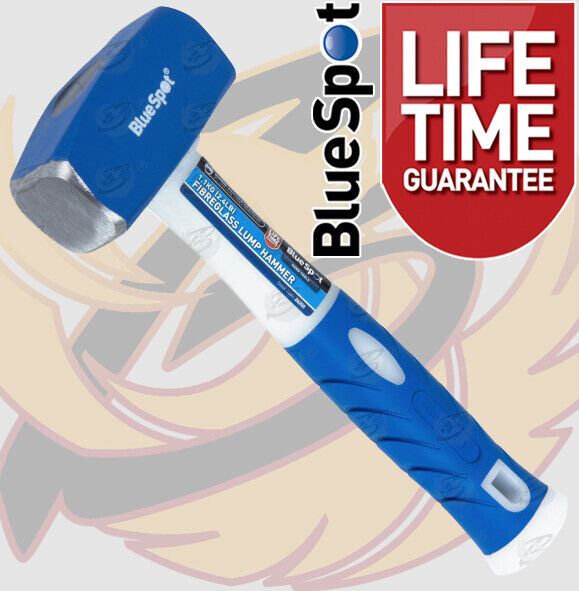 BlueSpot 1.1Kg Fibreglass Brick Lump Hammer 26200