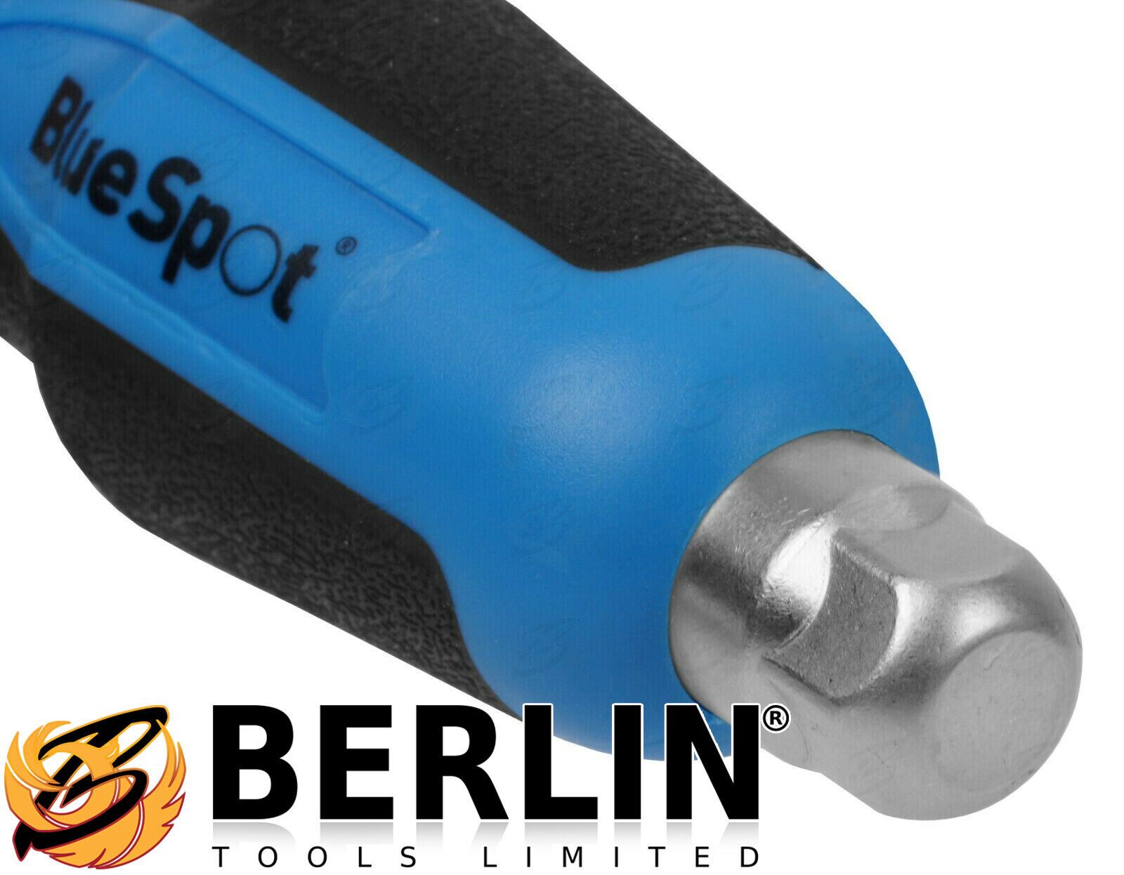 BlueSpot 12 Piece Magnetic Go Through Screwdriver Set ( Slotted - PHillips ) 12067