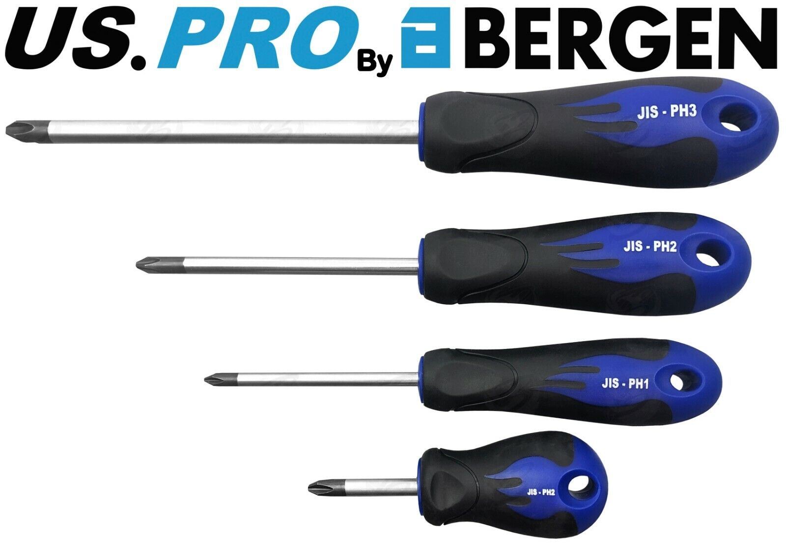 US Pro 4 Piece Jis ( Japanese Industrial Screwdrivers ) 1616