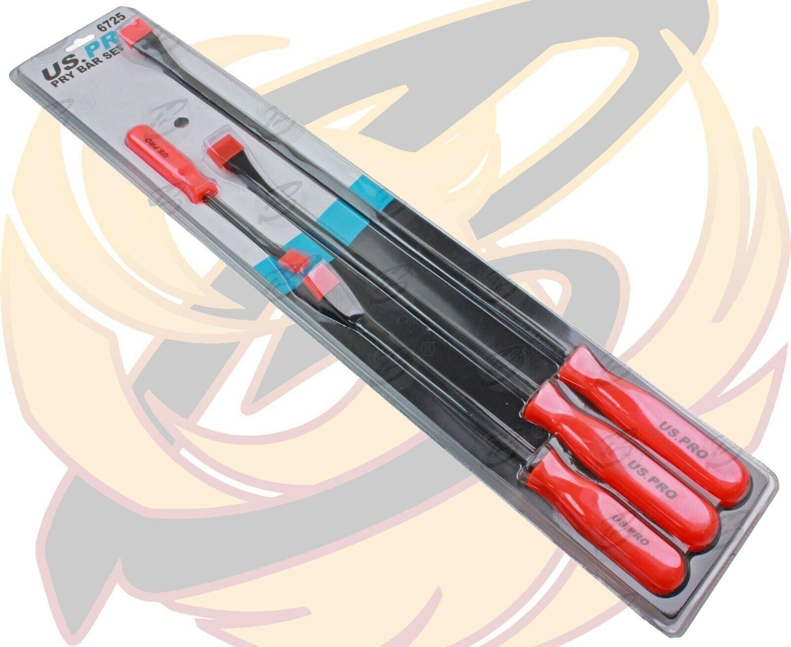 US PRO 4PCS PRY BAR SET