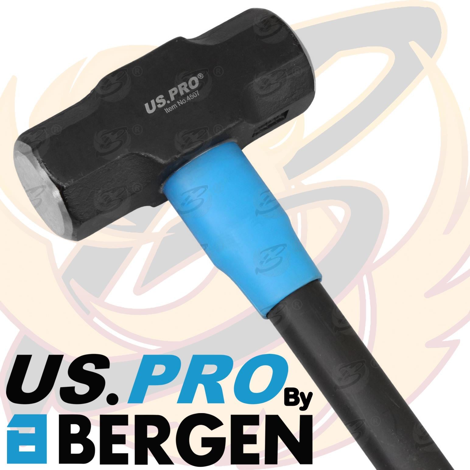 US PRO 4.5KG 36" LONG FIBREGLASS SLEDGE HAMMER