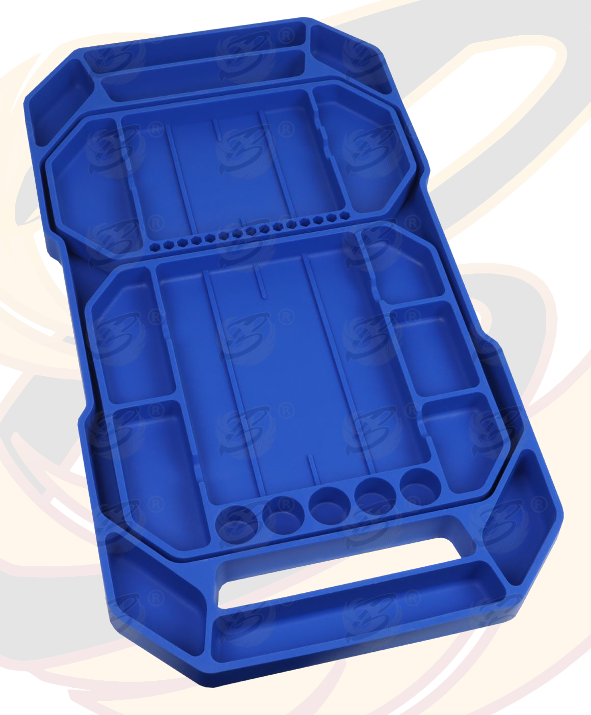 US Pro 3 Piece Non Slip Flexible Tool Trays 6890