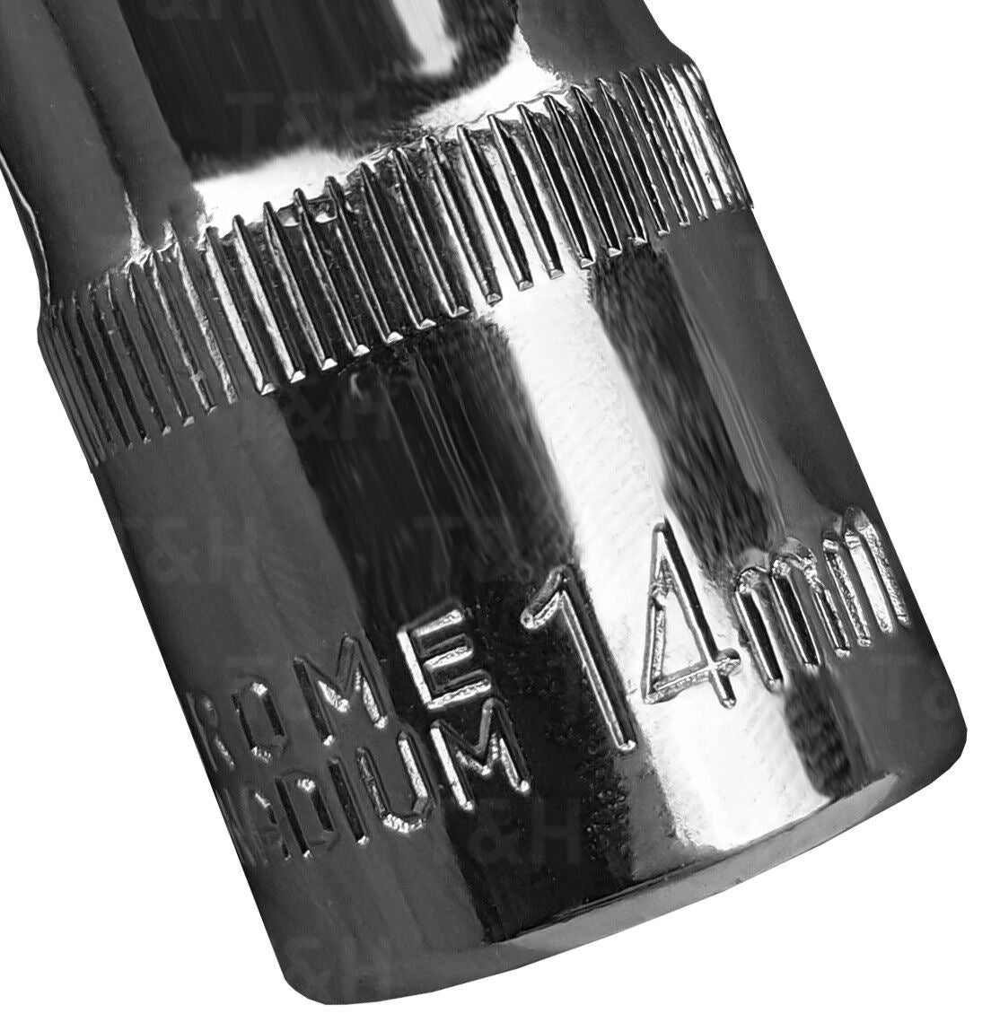 US Pro H14 1/2" Drive 55mm Long Hex Bit Socket ( Single ) ( 3395 )