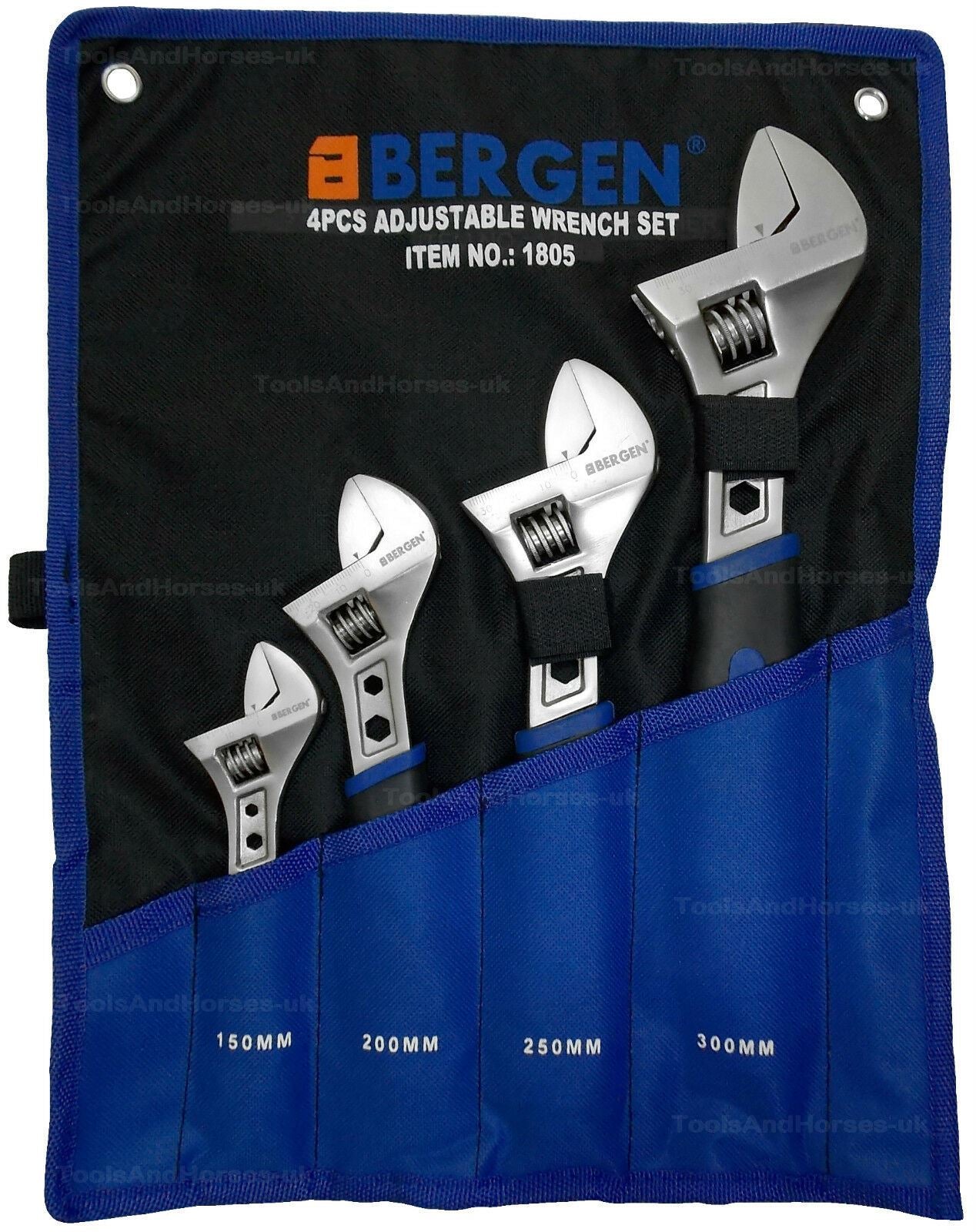 US PRO 4PCS ADJUSTABLE WRENCH SET