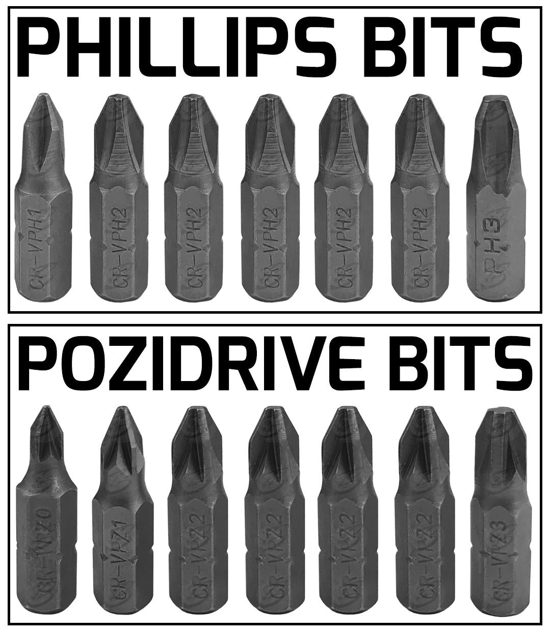 BlueSpot 100 Piece Security Driver Bit Set ( 14153 )