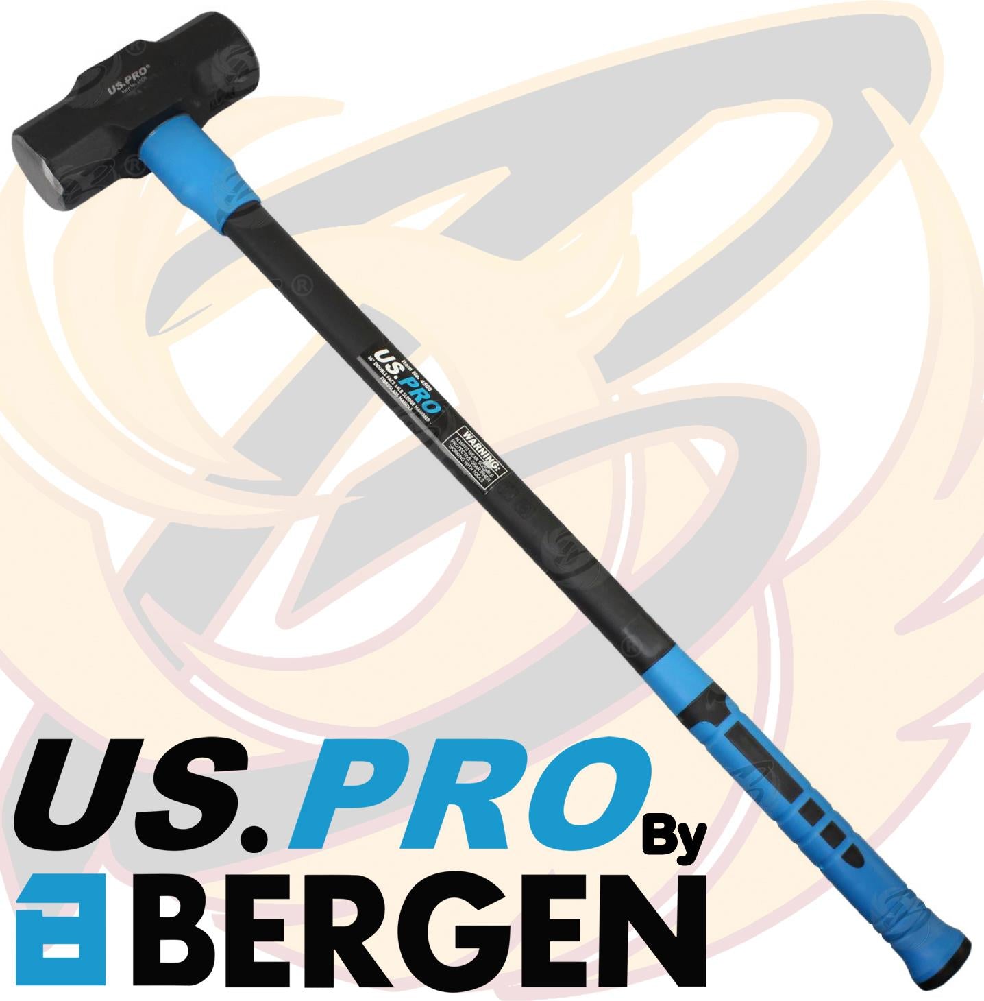 US PRO 6.3KG 36" LONG FIBREGLASS SLEDGE HAMMER