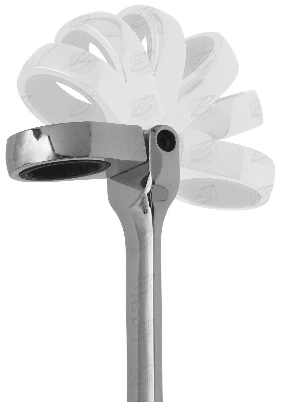 BLUESPOT 12PCS COMBINATION FLEXIBLE RATCHET SPANNER SET 8MM - 19MM