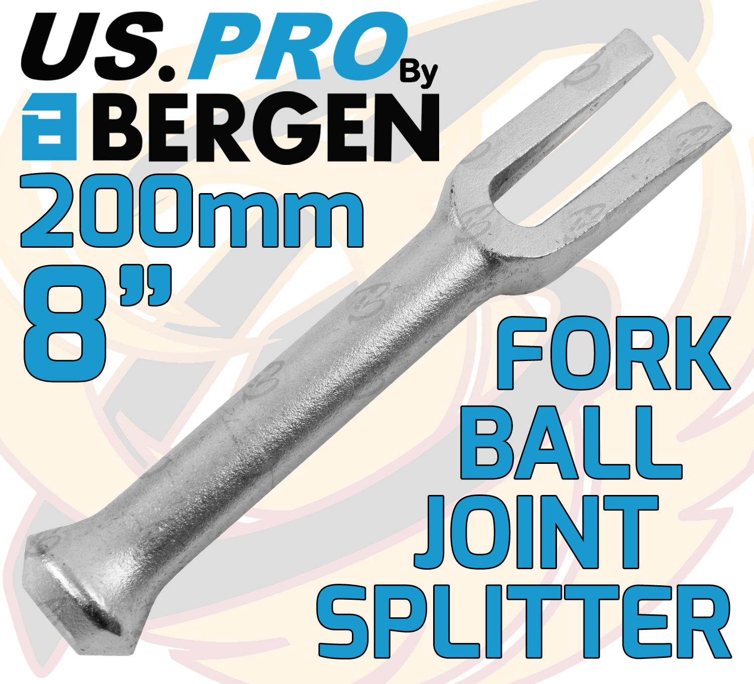 US Pro 200mm Fork Ball Joint Splitter ( 6035 )