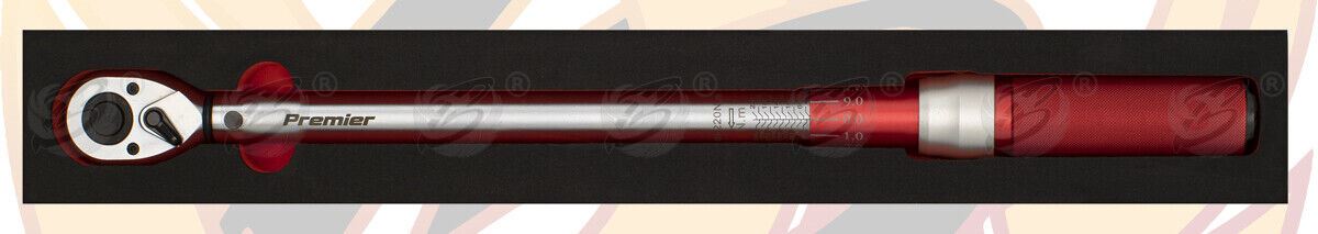 SEALEY 1/2" DRIVE CALIBRATED TORQUE WRENCH MICROMETER STYLE 40Nm - 220Nm