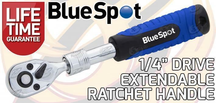 BlueSpot 1/4" Drive 72 Tooth Extendable Ratchet Handle ( 02023 )