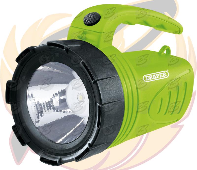DRAPER 3W LED CORDLESS SPOTLIGHT TORCH