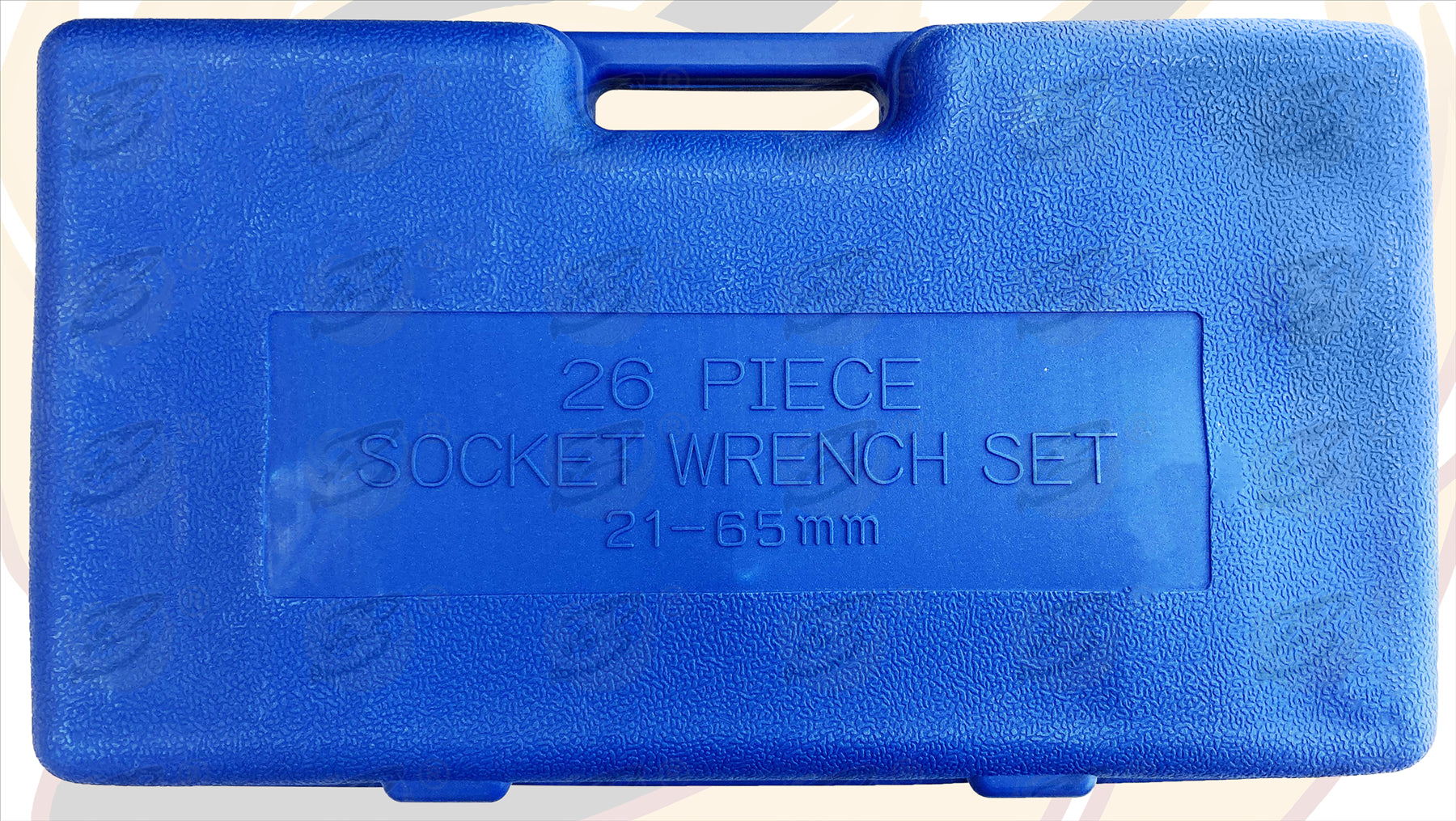 TOOLZONE 26PC 3/4" & 1" DRIVE 12 POINT SOCKET SET 21MM - 65MM