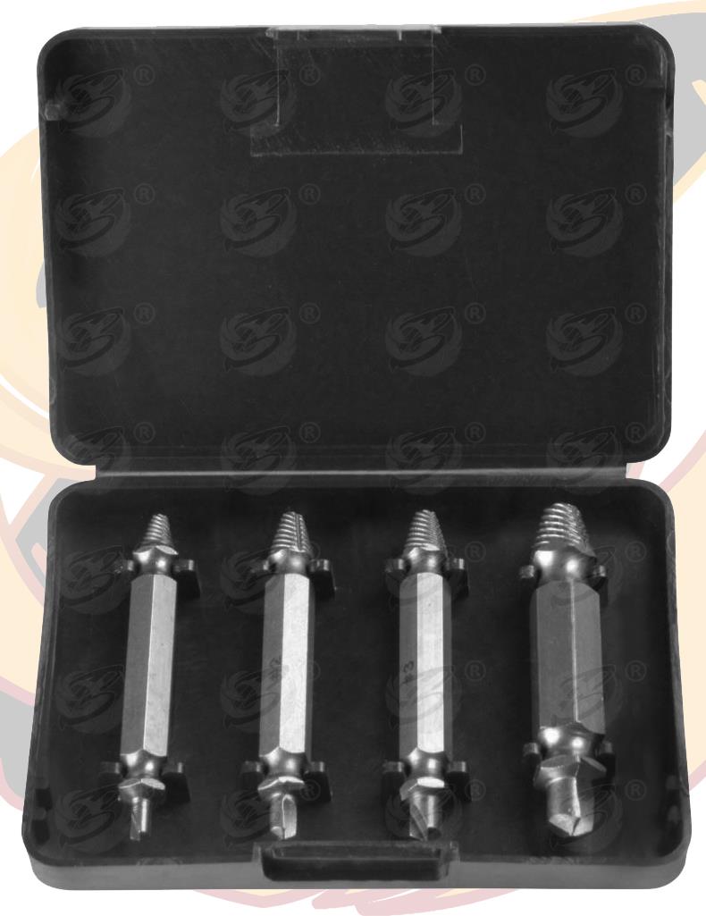 BERGEN 4PCS SCREW EXTRACTOR SET