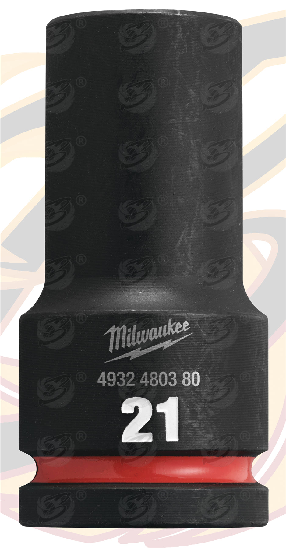 MILWAUKEE 21MM 3/4" DRIVE 6 POINT DEEP IMPACT SOCKET ( SINGLE )