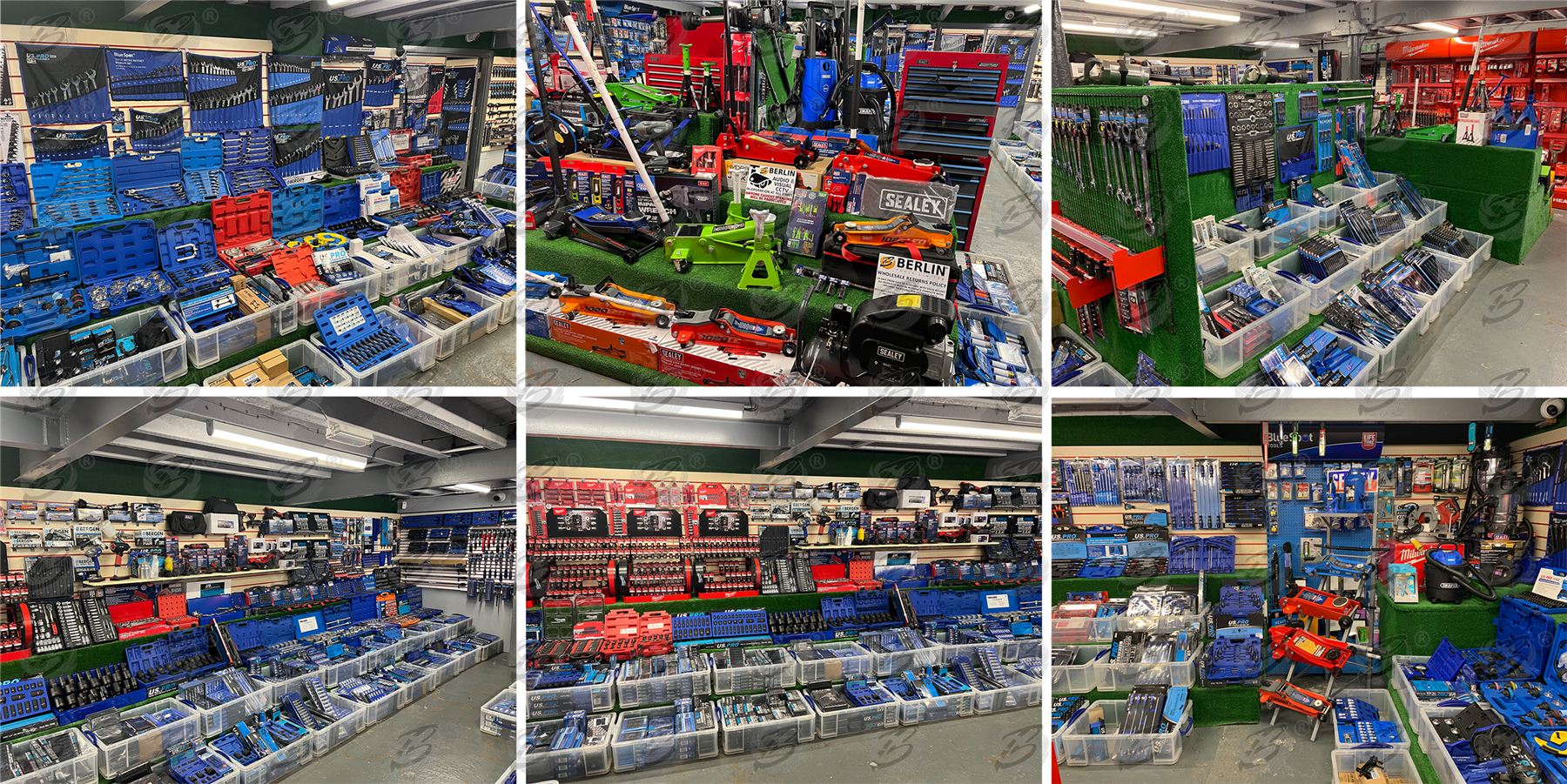 BlueSpot 8" Wide Jaw Adjustable Wrench ( 0 - 39mm ) ( 06111 )