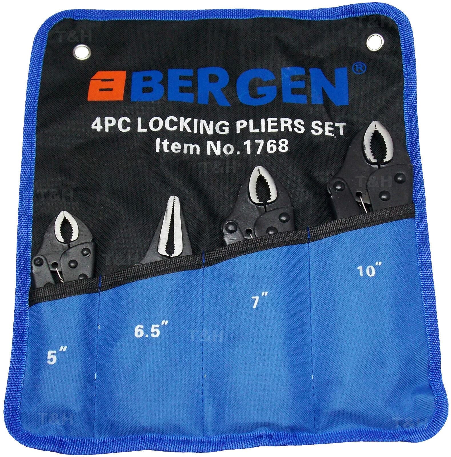 US Pro 4 Piece Locking pliers Set 1676