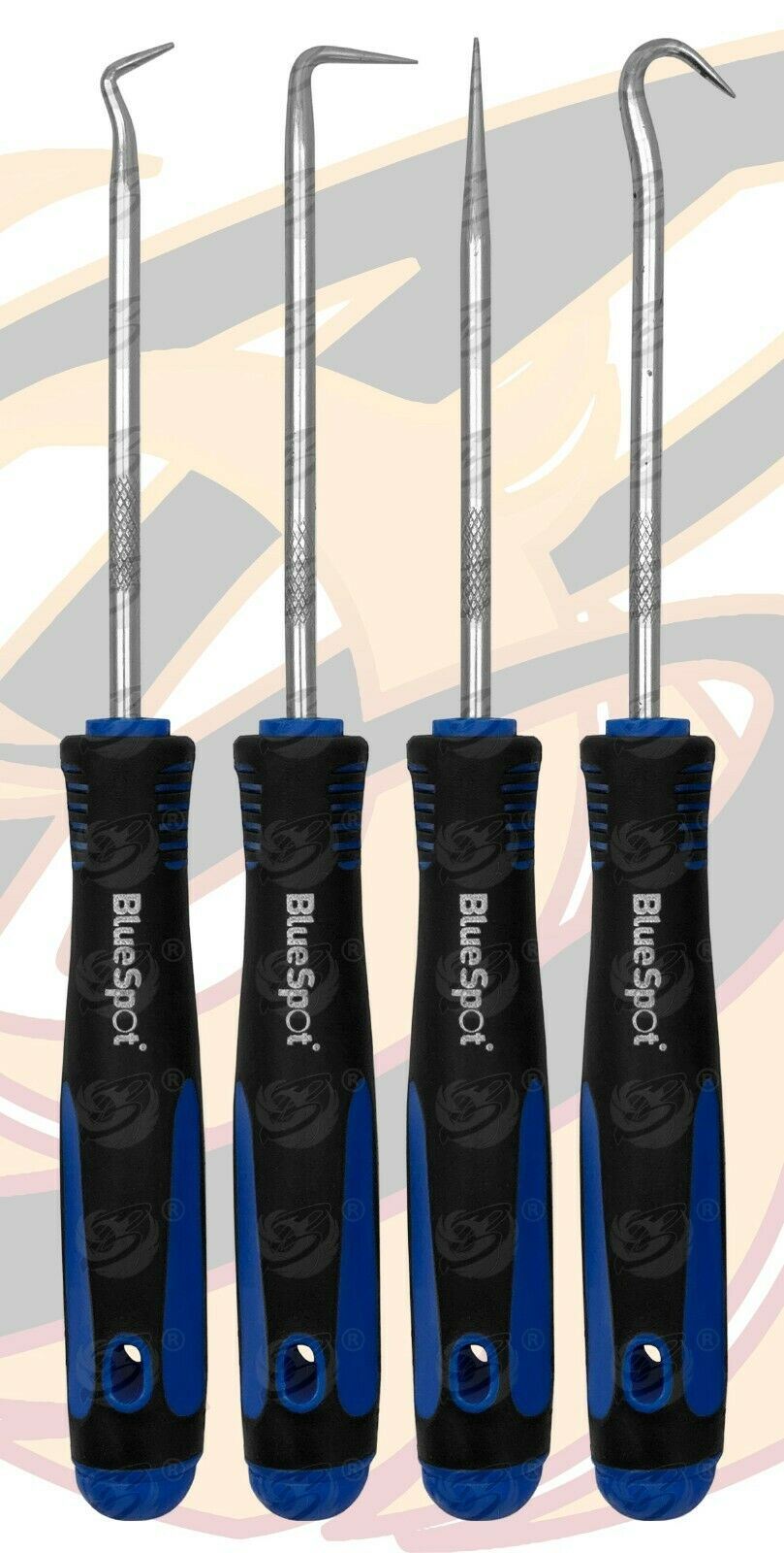 BLUESPOT 9PCS HOOK, PICK & SCRAPER SET
