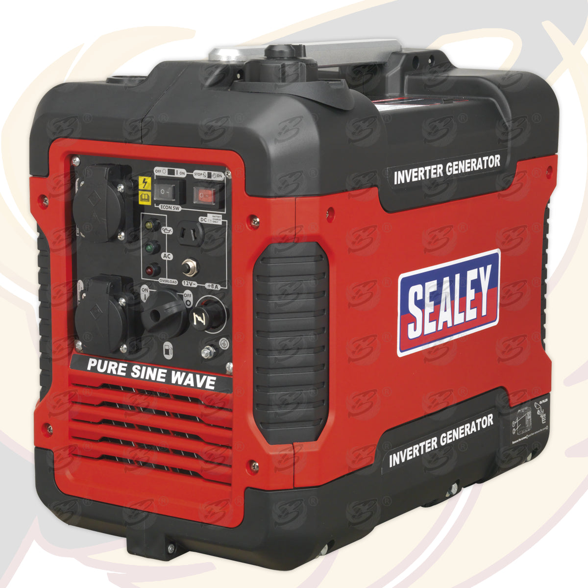 SEALEY INVERTER GENERATOR 2000W 230V 4-STROKE ENGINE