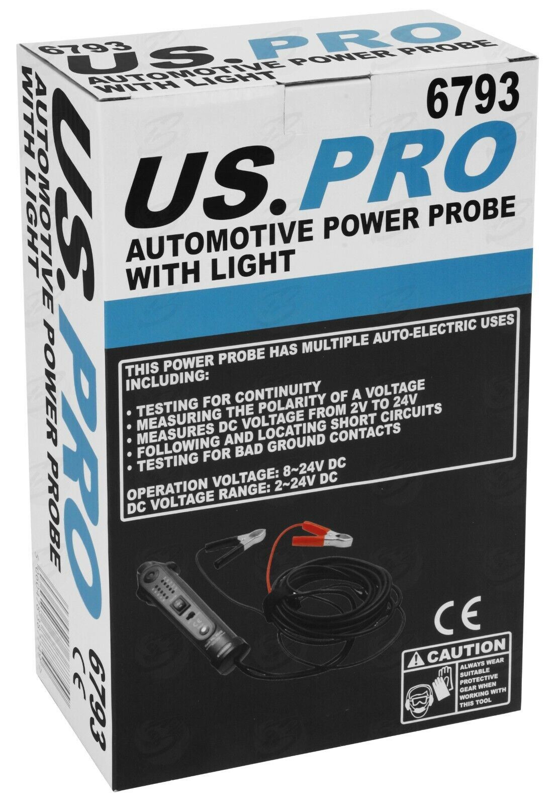 US Pro Automotive Power Probe 2V - 24V 6793