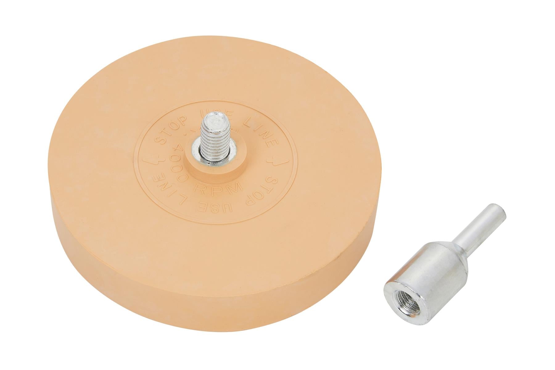 BlueSpot 88mm ( 3 1/2" ) Decal Removing Rubber Wheel 19043