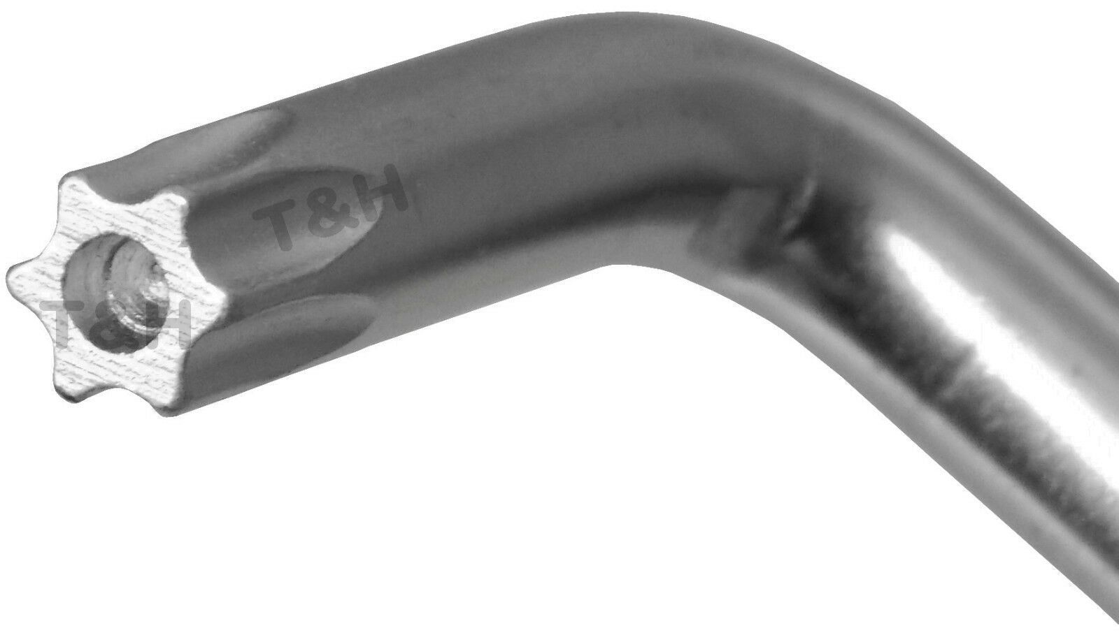 US PRO 9PCS STUBBY TORX KEY SET T10 - T51