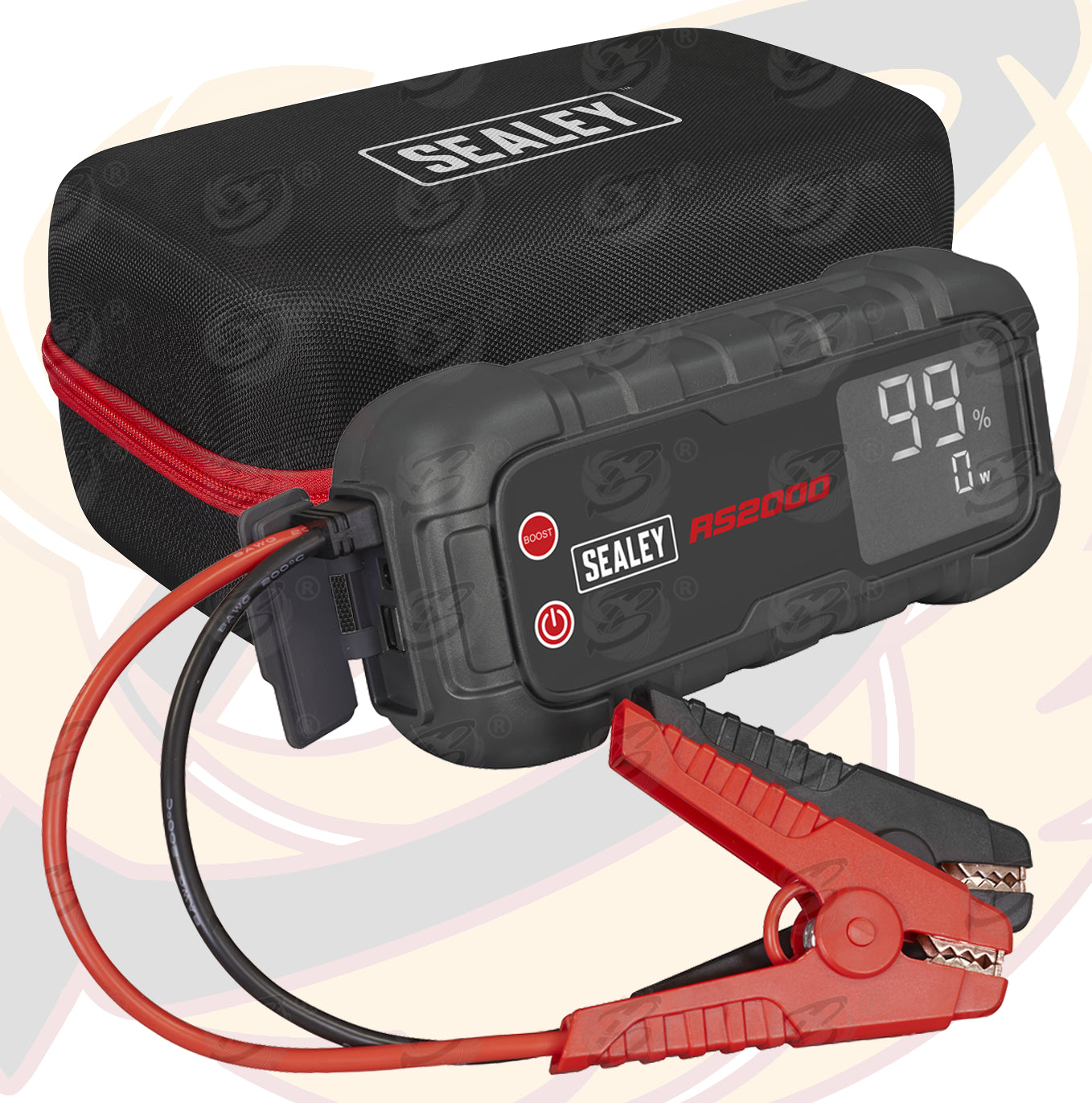 SEALEY 12V 2000A ROADSTART JUMP STARTER POWER PACK