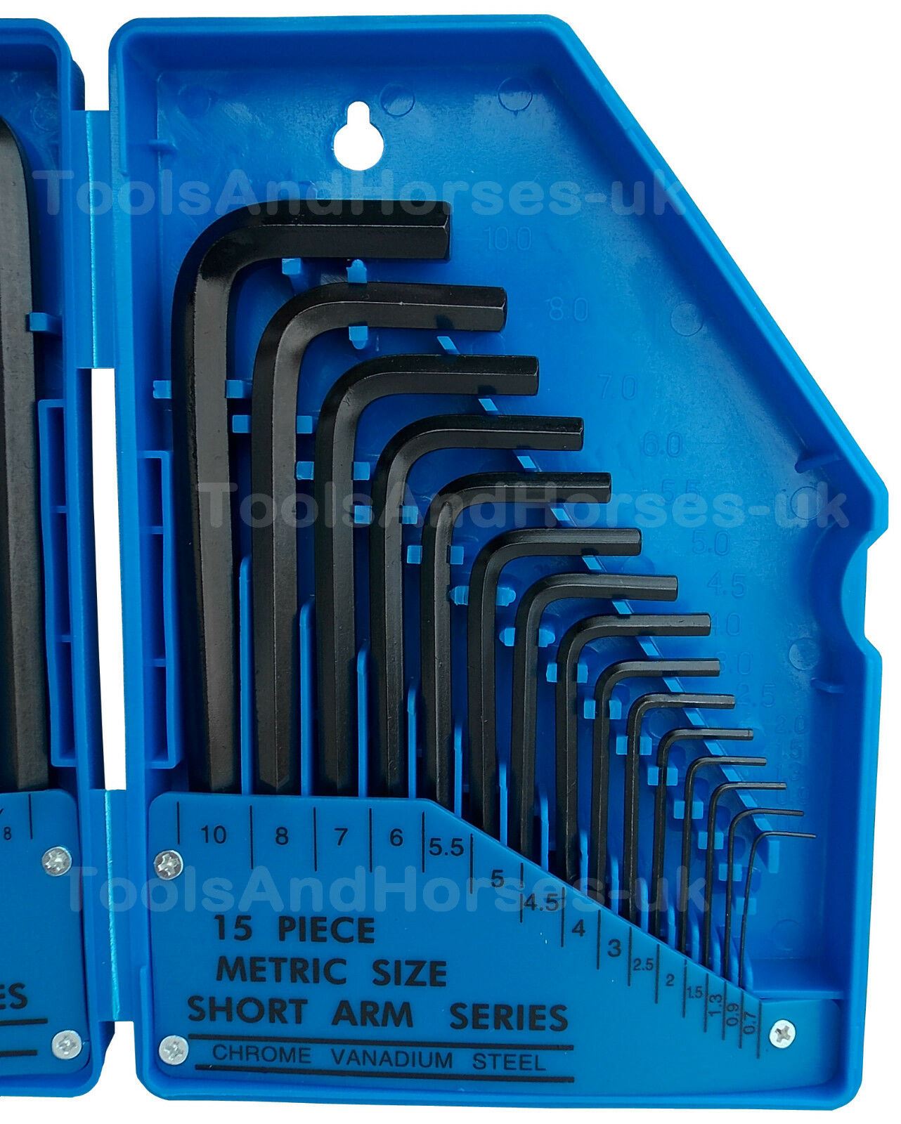 BLUESPOT 30PCS HEX / ALLEN KEY SET 0.7MM - 10MM
