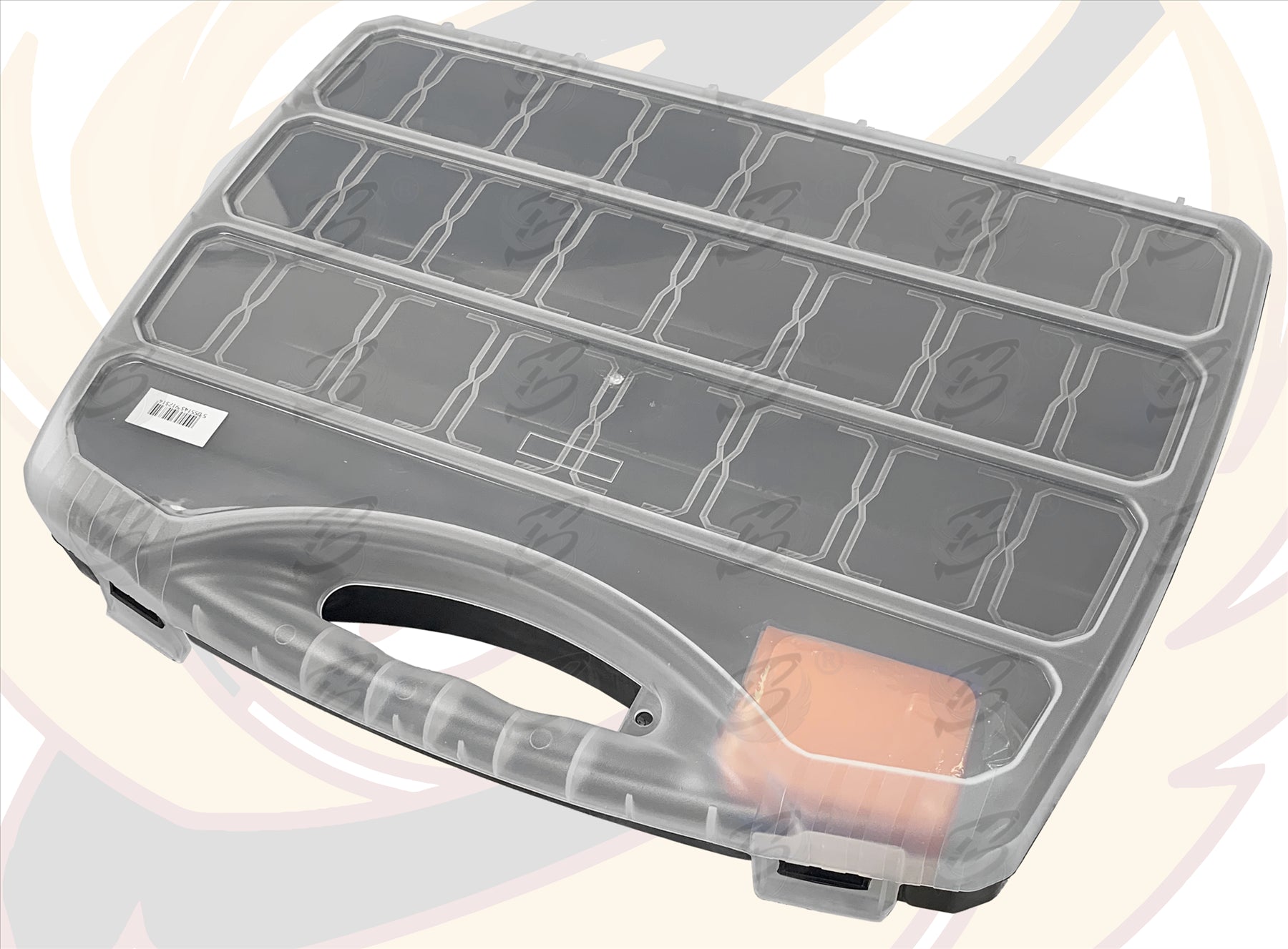 TOOLZONE DIY ORGANISER 22 COMPARTMENTS ( 480MM WIDE )