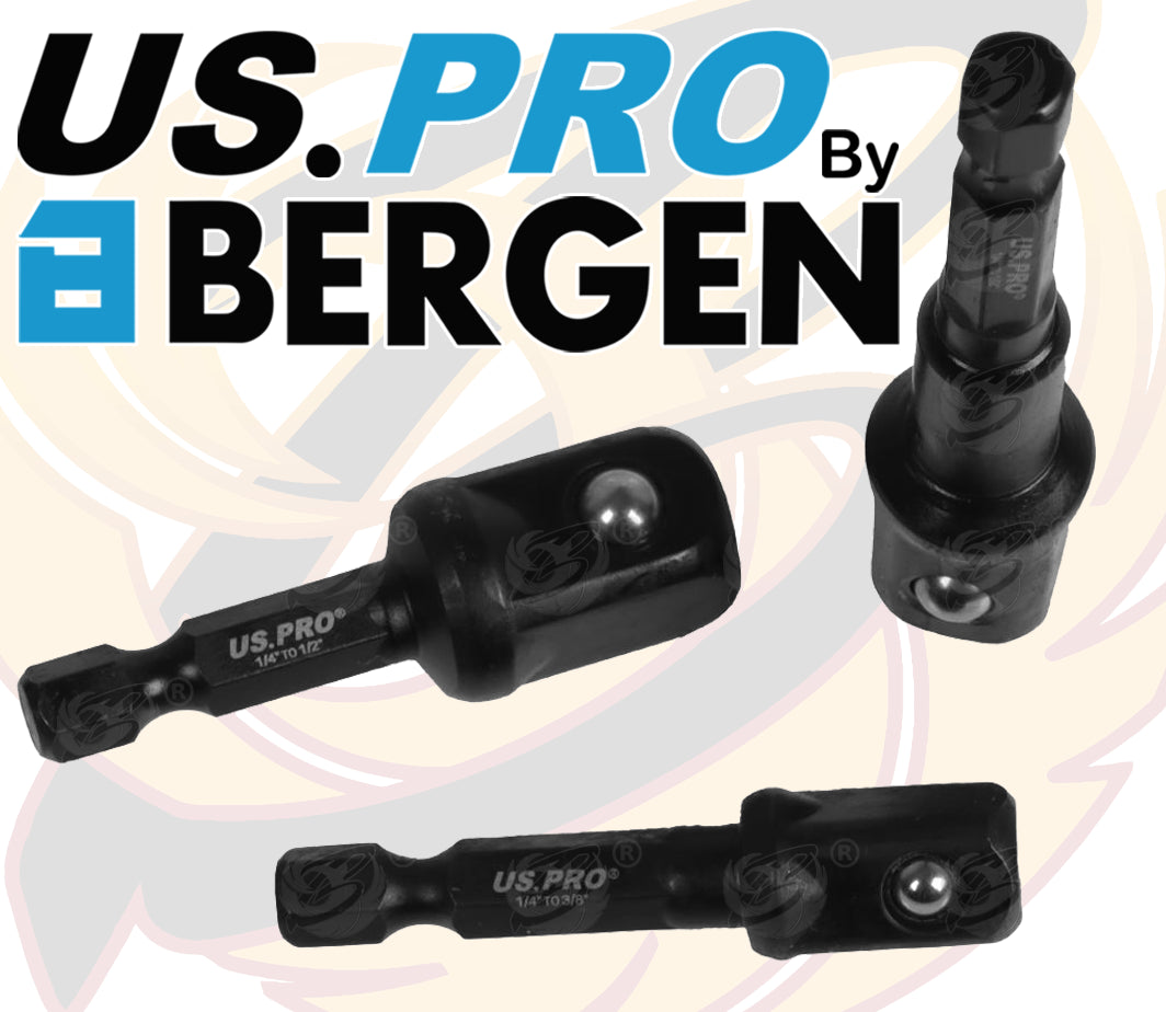 US PRO 8PCS IMPACT DRILL ADAPTER