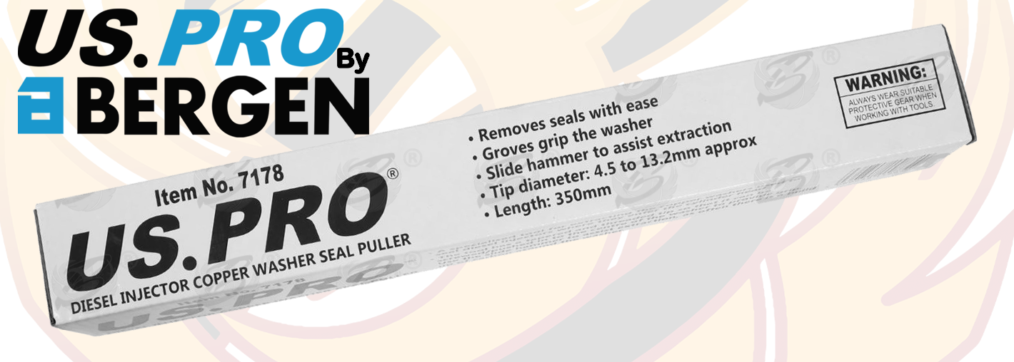US Pro Diesel Injector Copper Washer Seal Puller 7178