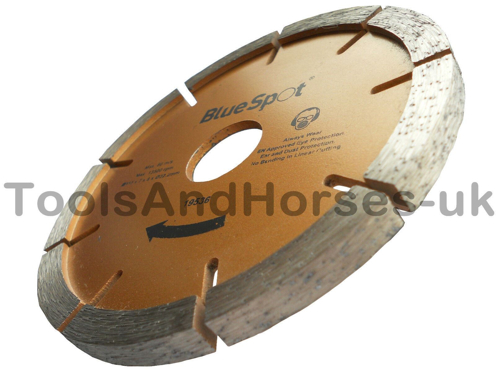 BLUESPOT 4.5" ( 115MM ) DIAMOND MORTAR RAKING DISC ( x 1 )