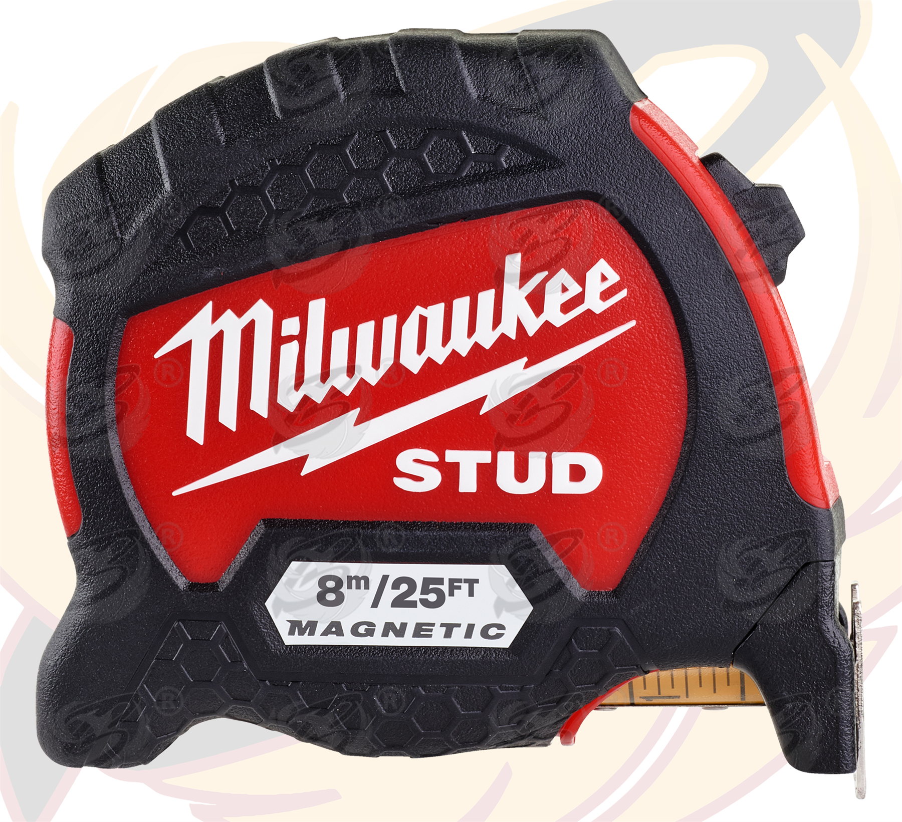 Milwaukee 8M ( 26 Foot ) Magentic Tip Stud Gen2 Nyon Blade Tape Measure ( 4932471629 )