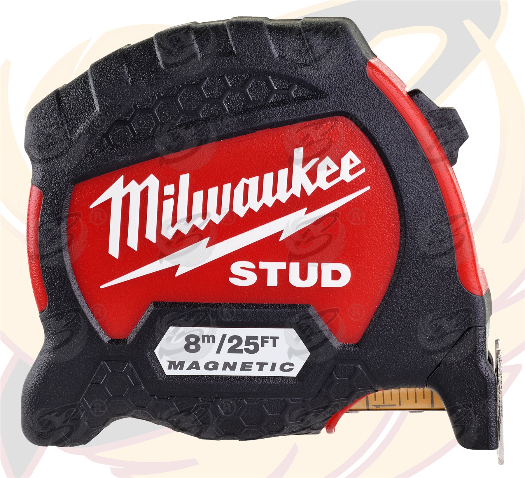 MILWAUKEE 8M ( 26FT ) MAGENTIC TIP STUD GEN2 NYON BLADE TAPE MEASURE