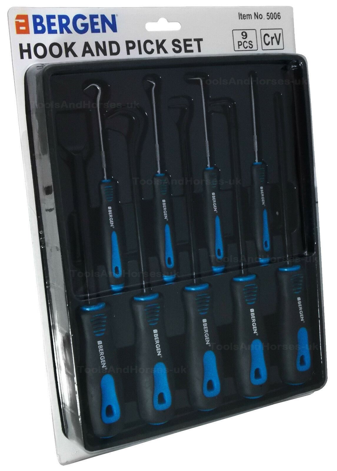 US PRO 9PCS HOOK, PICK & SCRAPER SET