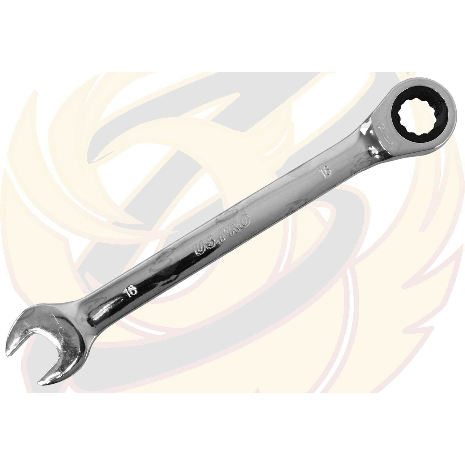 US PRO 16MM 72 TOOTH RATCHET SPANNER