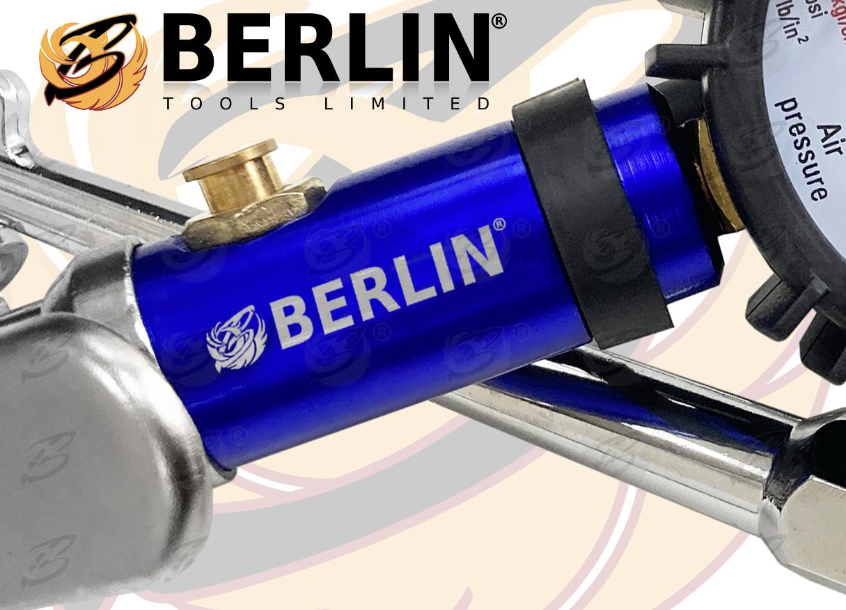 BERLIN TOOLS 220PSI TYRE INFLATOR
